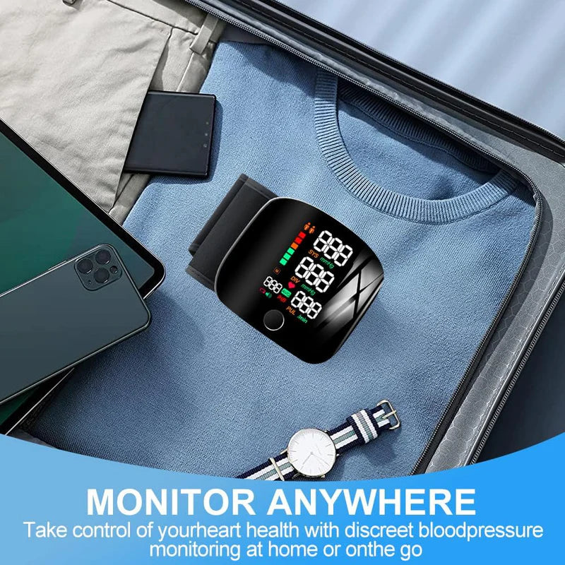 Wrist Electronic Sphygmomanometer | جهاز قياس ضغط المعصم الذكي