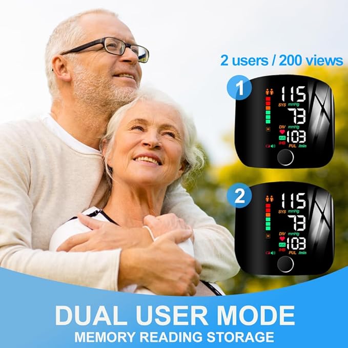 Wrist Electronic Sphygmomanometer | جهاز قياس ضغط المعصم الذكي