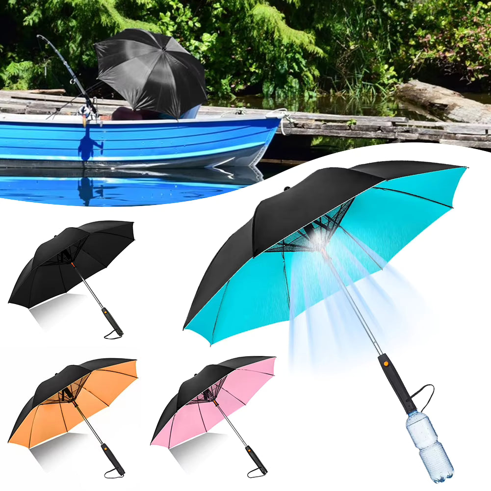 Fan Umbrella مظلة بمروحة مدمجة 🌂