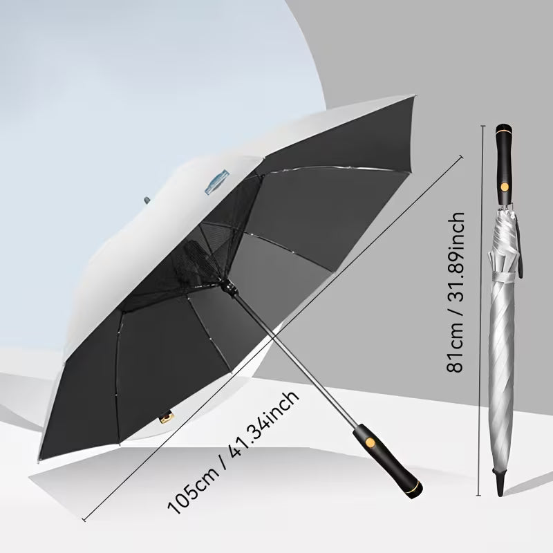 Fan Umbrella مظلة بمروحة مدمجة 🌂