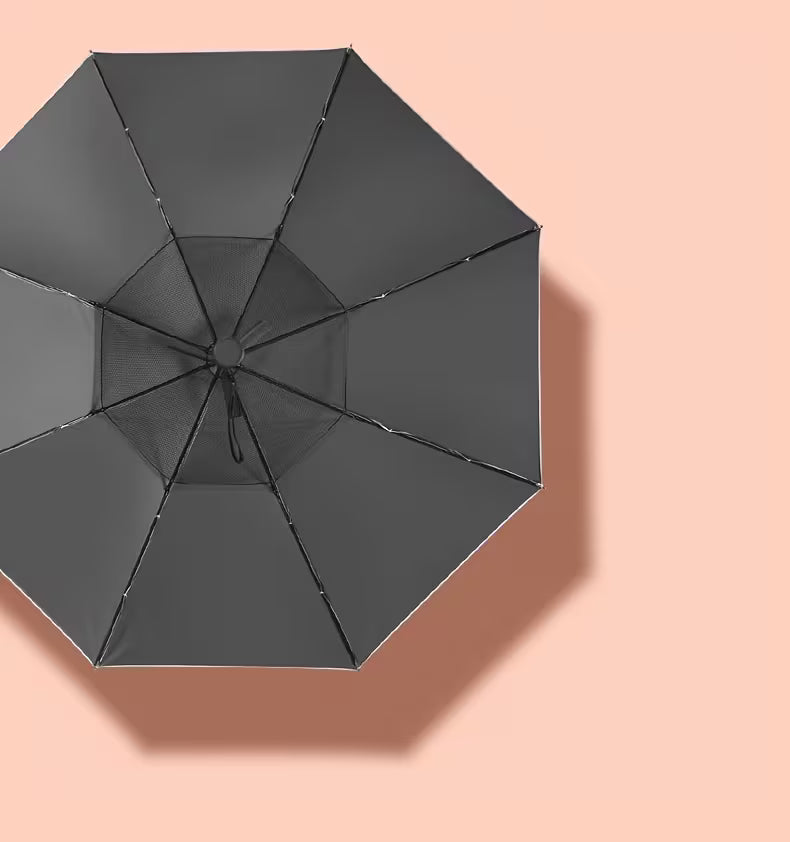 Fan Umbrella مظلة بمروحة مدمجة 🌂