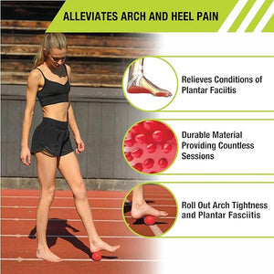 LORDEX Spiky Massage Ball كرة التدليك الشوكية من لورديكس