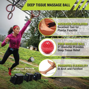 LORDEX Spiky Massage Ball كرة التدليك الشوكية من لورديكس