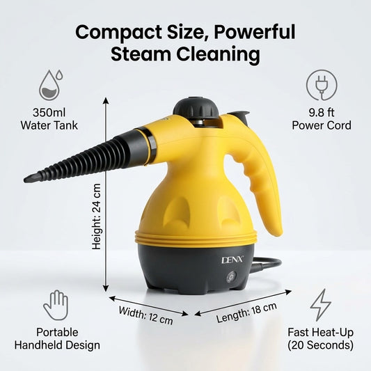 Ultimate Steam Cleaner for Home & Car | منظف البخار المثالي للمنزل والسيارة